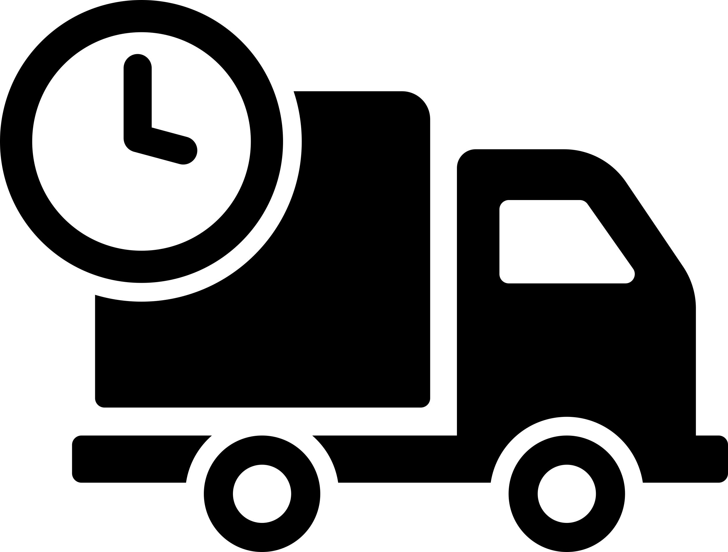 Delivery Truck With Circular Clock Sticker Svg Vector Free Vectors
